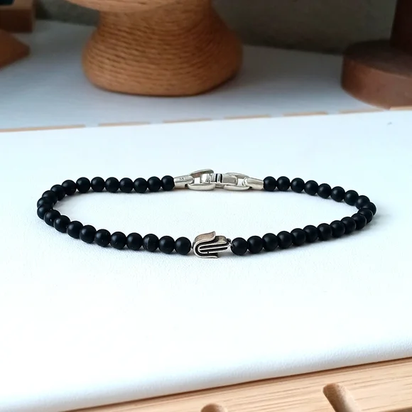 David Yurman Accessories David Yurman Mens Hamsa Hand Black